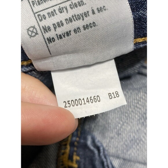 Carhartt Jeans Men's 38x32 Blue Relaxed Fit Straight Leg Mid Rise Zip Fly B18 - Picture 13 of 13